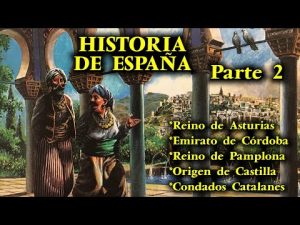 Historia de España: Reino de Asturias, Emirato de Córdoba, Origen de Castilla y Pamplona